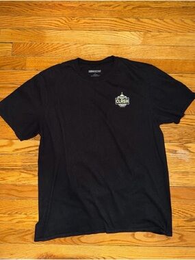 Nascar Black Short-Sleeve Clash Logo Tee